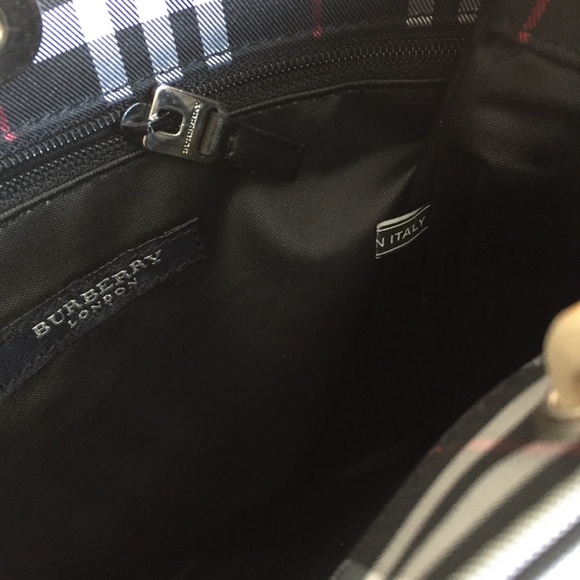 Burberry check nylon tote bag - Picture 11 of 11